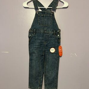 Wonder Nation Toddler Boys' Denim Overalls size 4T